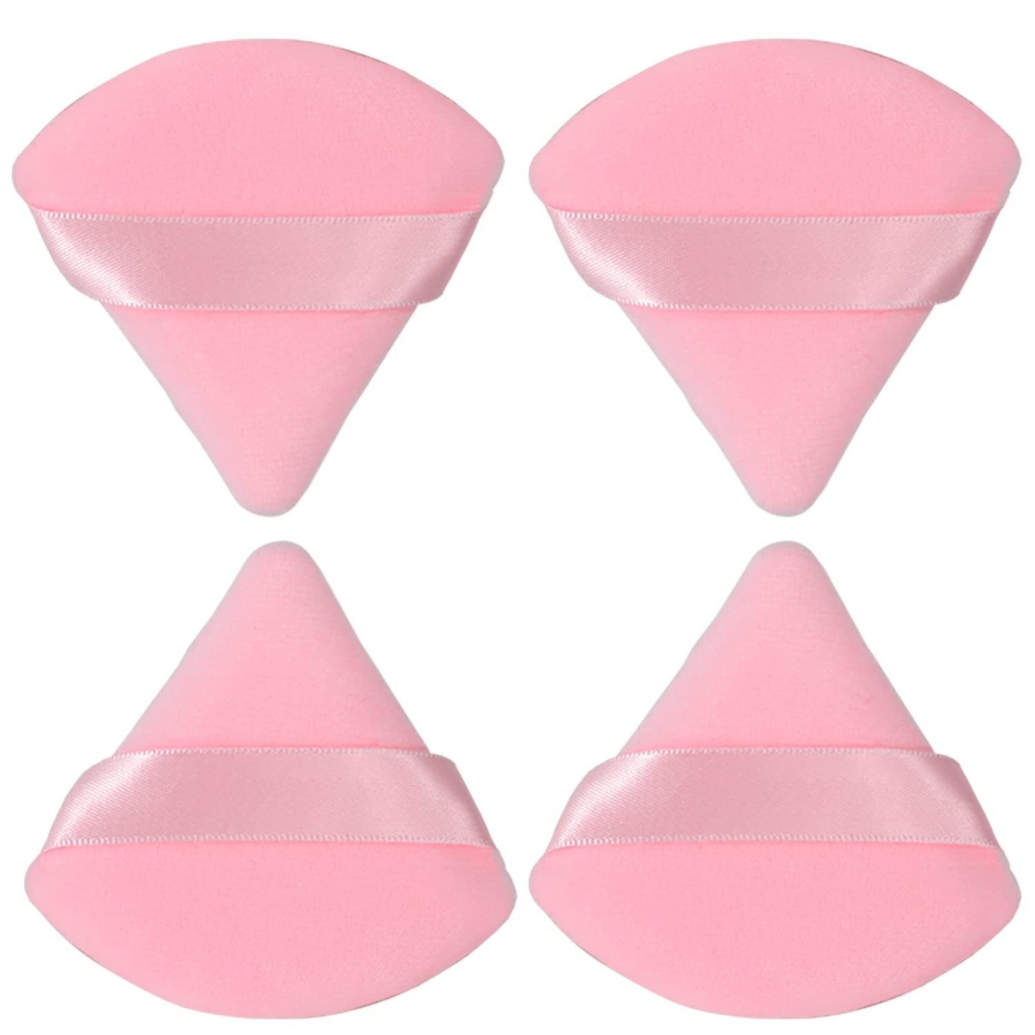 Triangle Powder Puff Pink (Pack of 4)