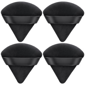 Triangle Powder Puff Black (Pack of 4)