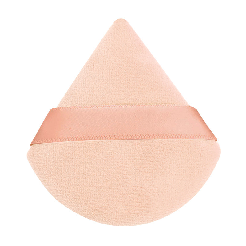 Triangle Powder Puff Beige (Pack of 4)