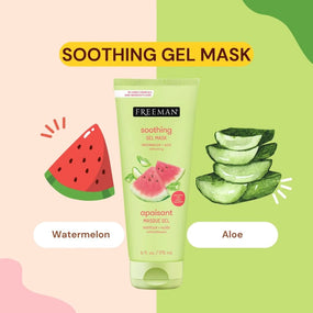 Freeman Soothing Cooling Gel Mask (Watermelon + Aloe)