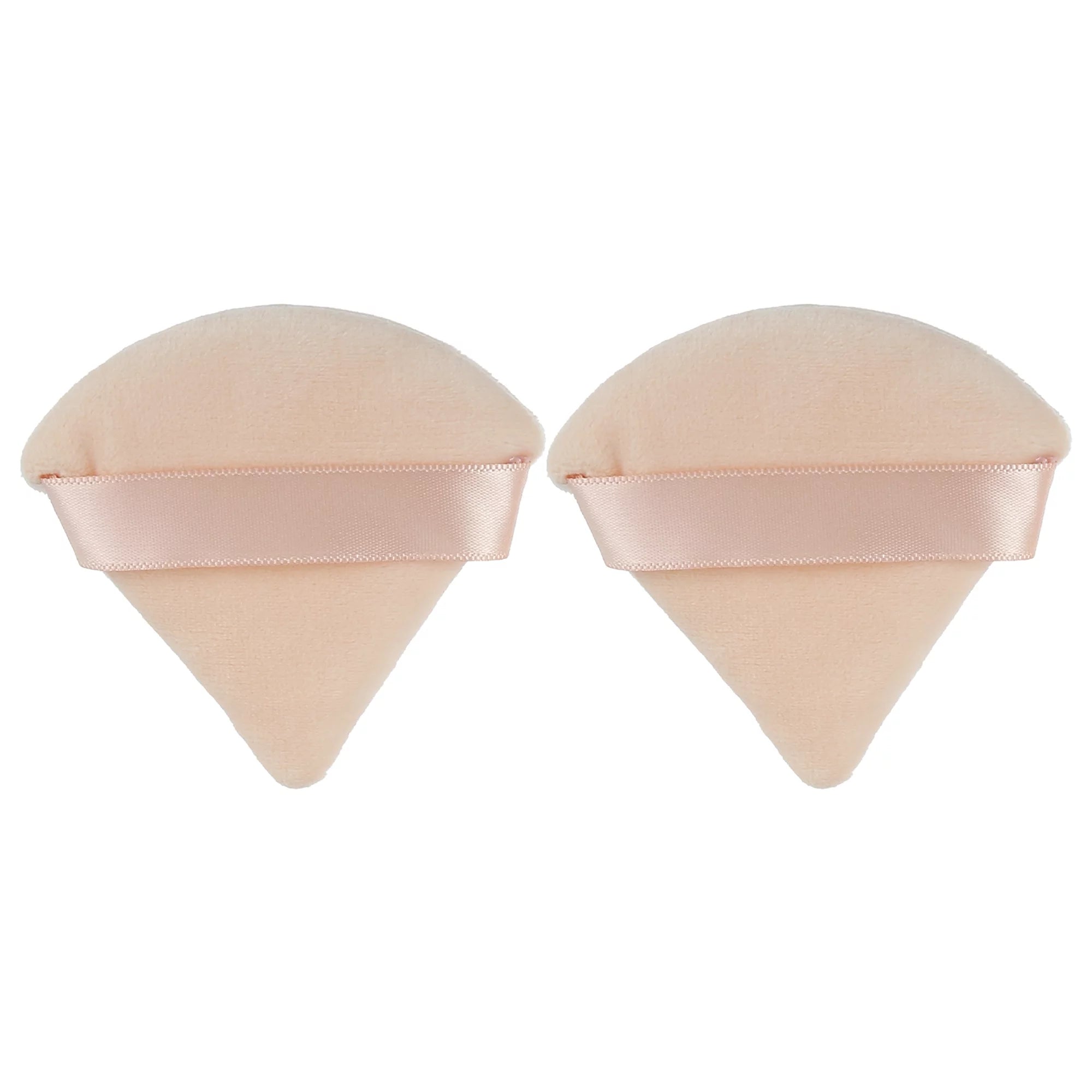 Triangle Powder Puff Beige (Pack of 4)