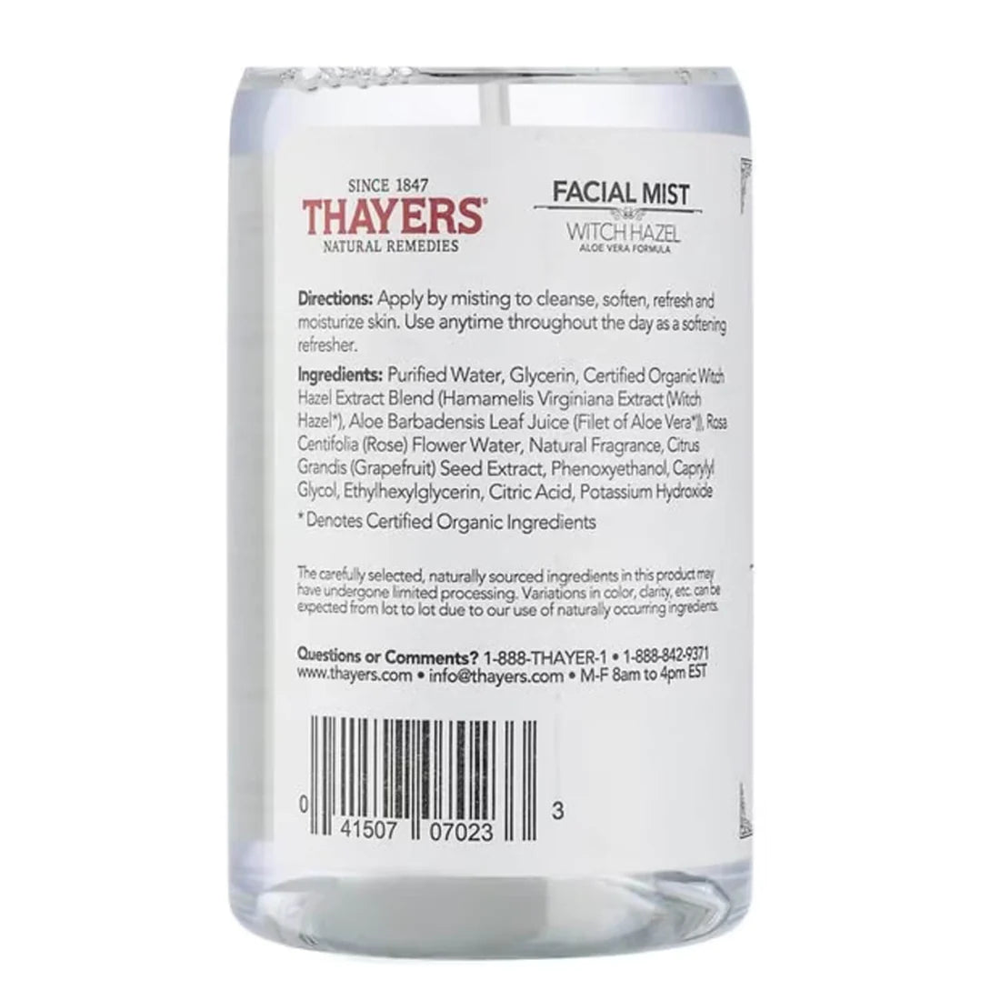 THAYERS Facial Mist Rose Petal